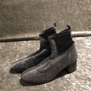 Sparkly sock boots